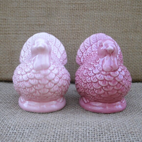 Turkey Ceramic Salt & Pepper Shakers - Picture 2 of 13